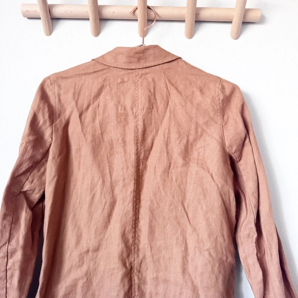 Madewell Linen Dorset Tan Blazer - Picture 13 of 14